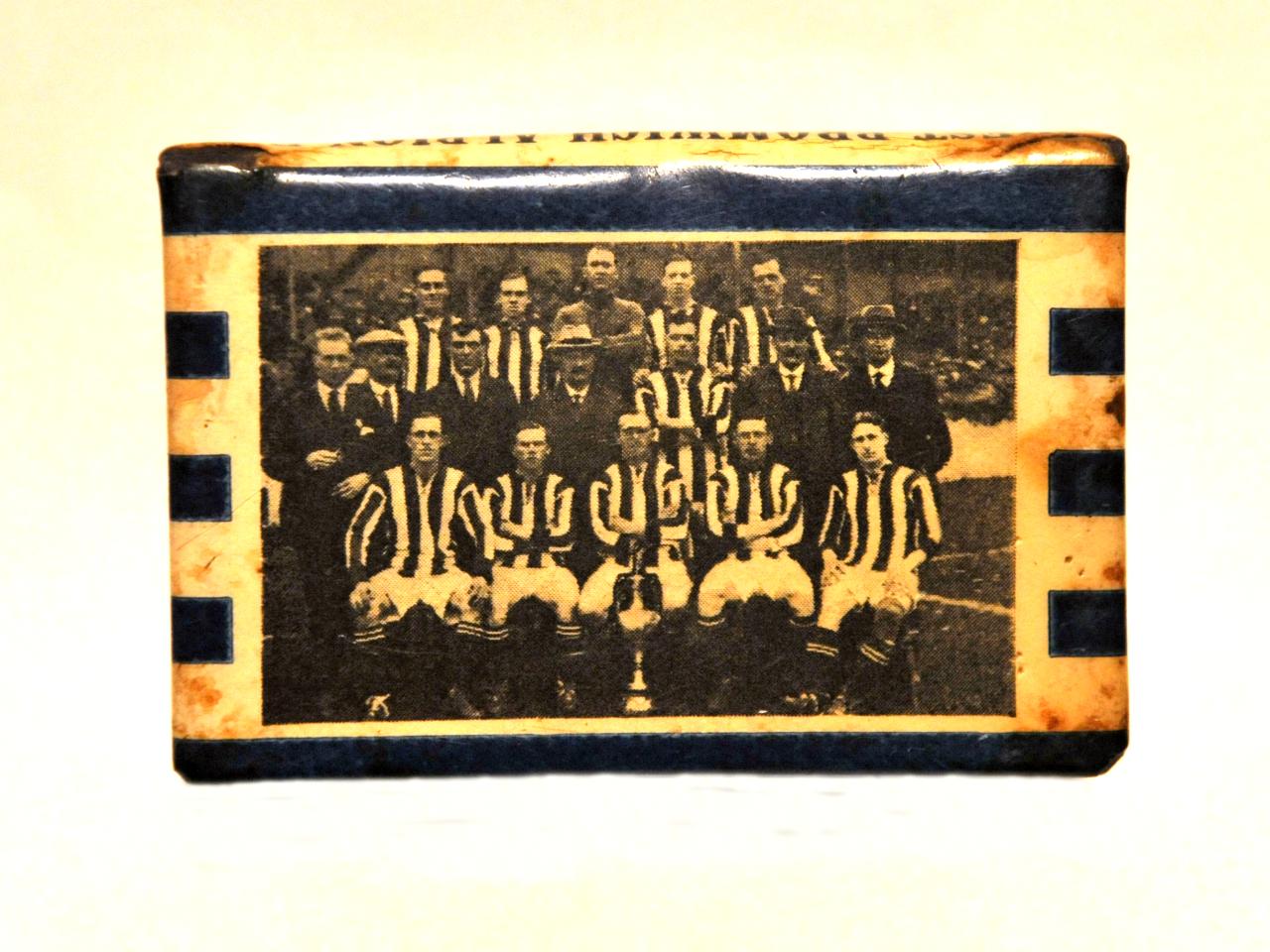 Front Cover of Commemorative Matchbox - Albion’s anointment as the Champions of England in 1920