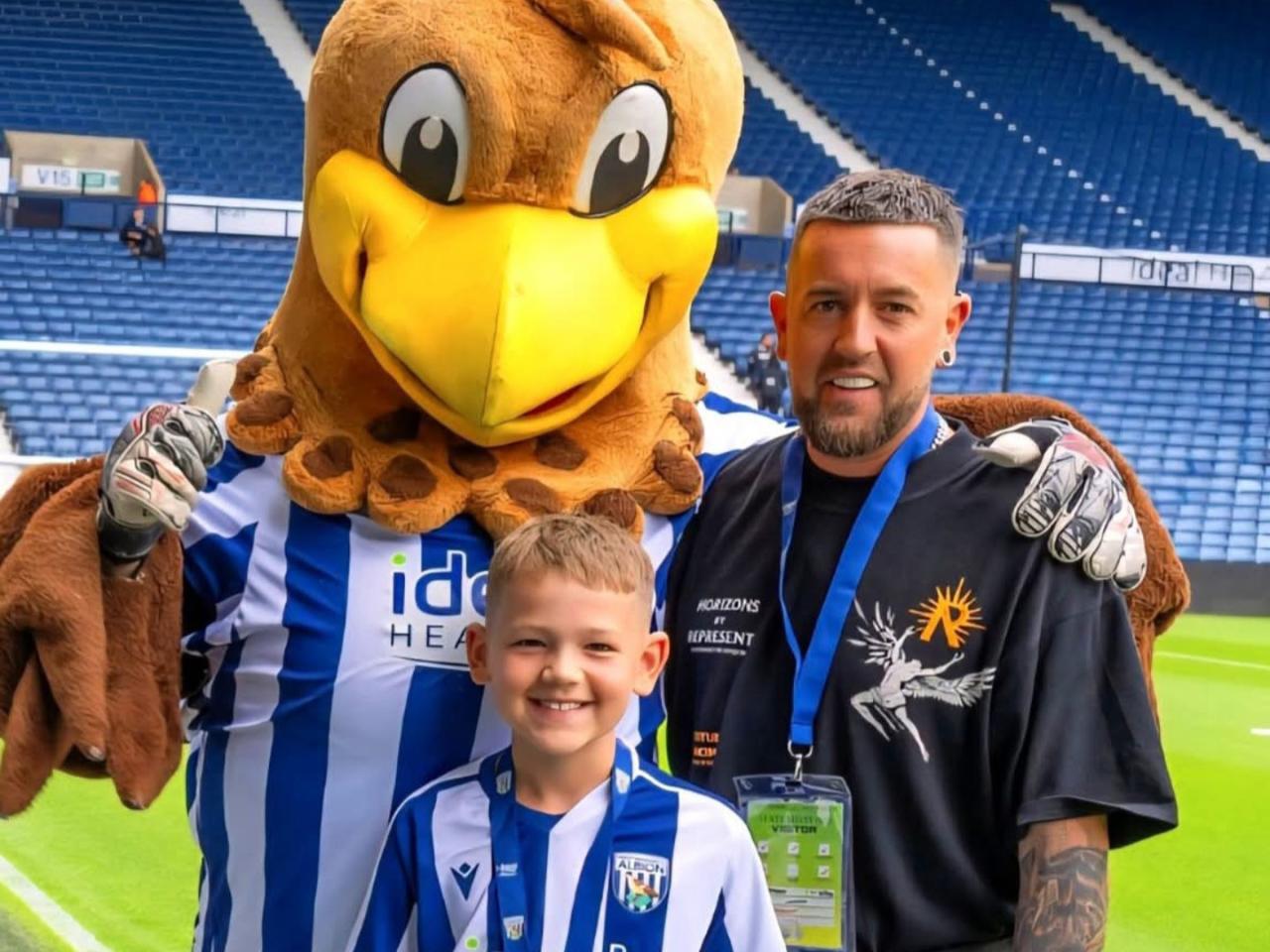 West Bromwich Albion fan photos at The Hawthorns for 125th anniversary