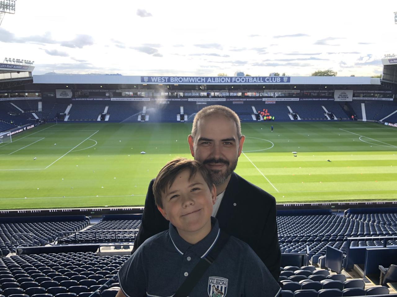 West Bromwich Albion fan photos at The Hawthorns for 125th anniversary