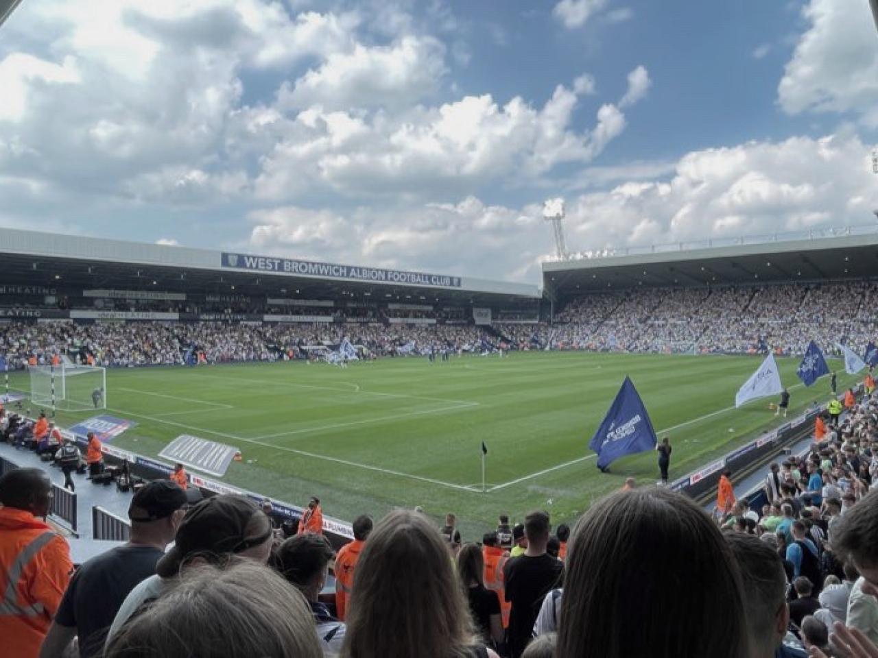 West Bromwich Albion fan photos at The Hawthorns for 125th anniversary