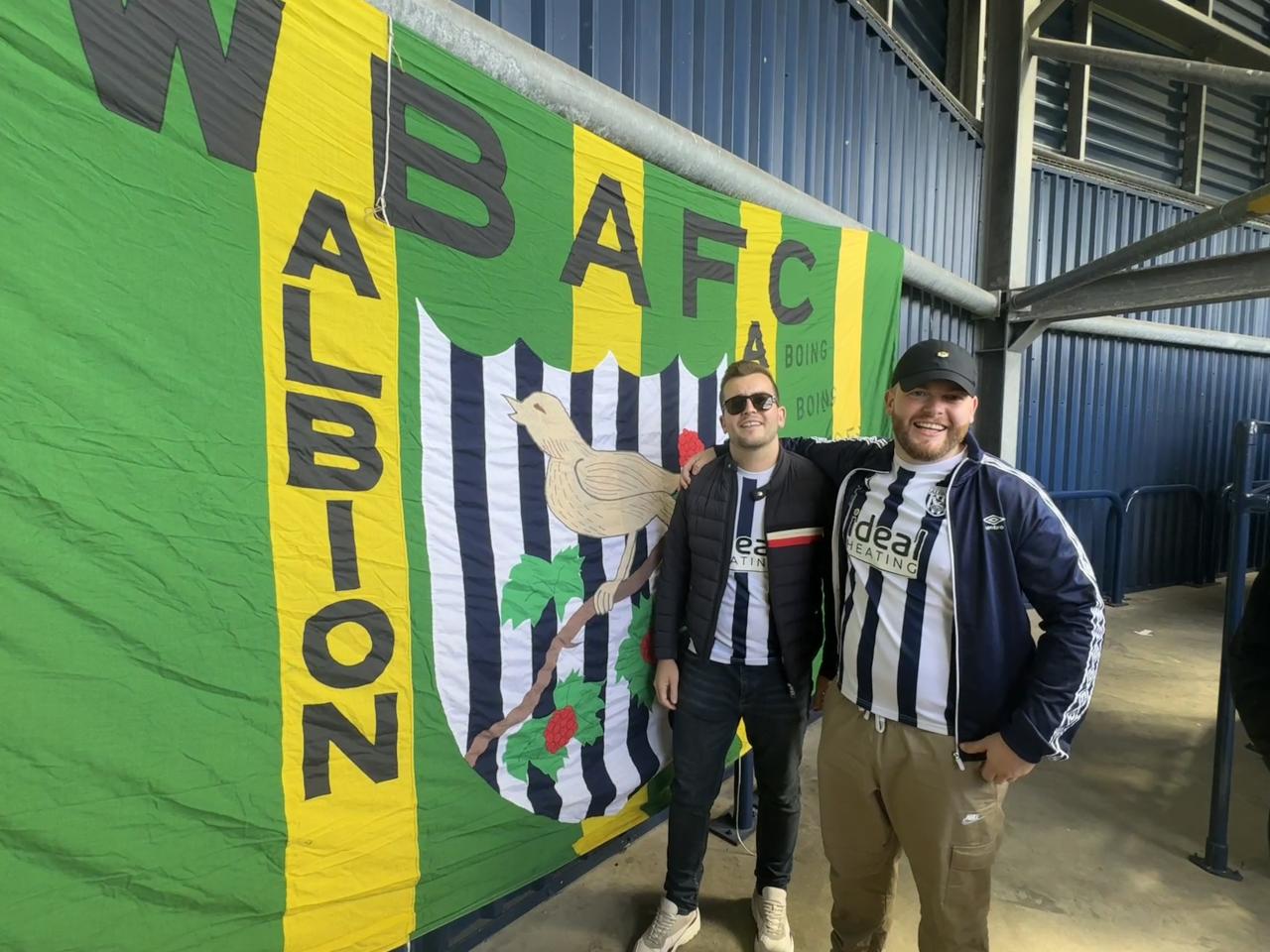West Bromwich Albion fan photos at The Hawthorns for 125th anniversary