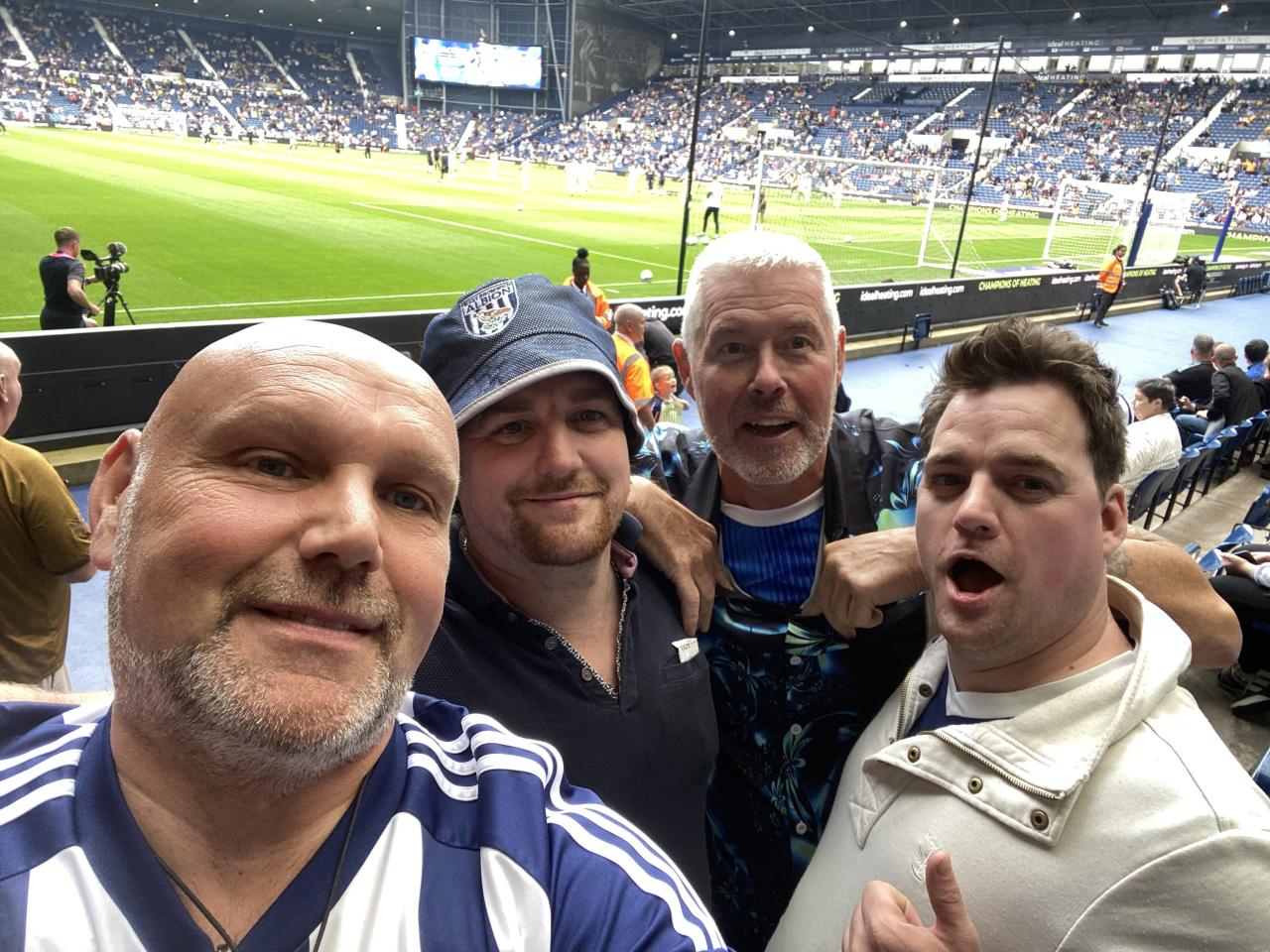 West Bromwich Albion fan photos at The Hawthorns for 125th anniversary