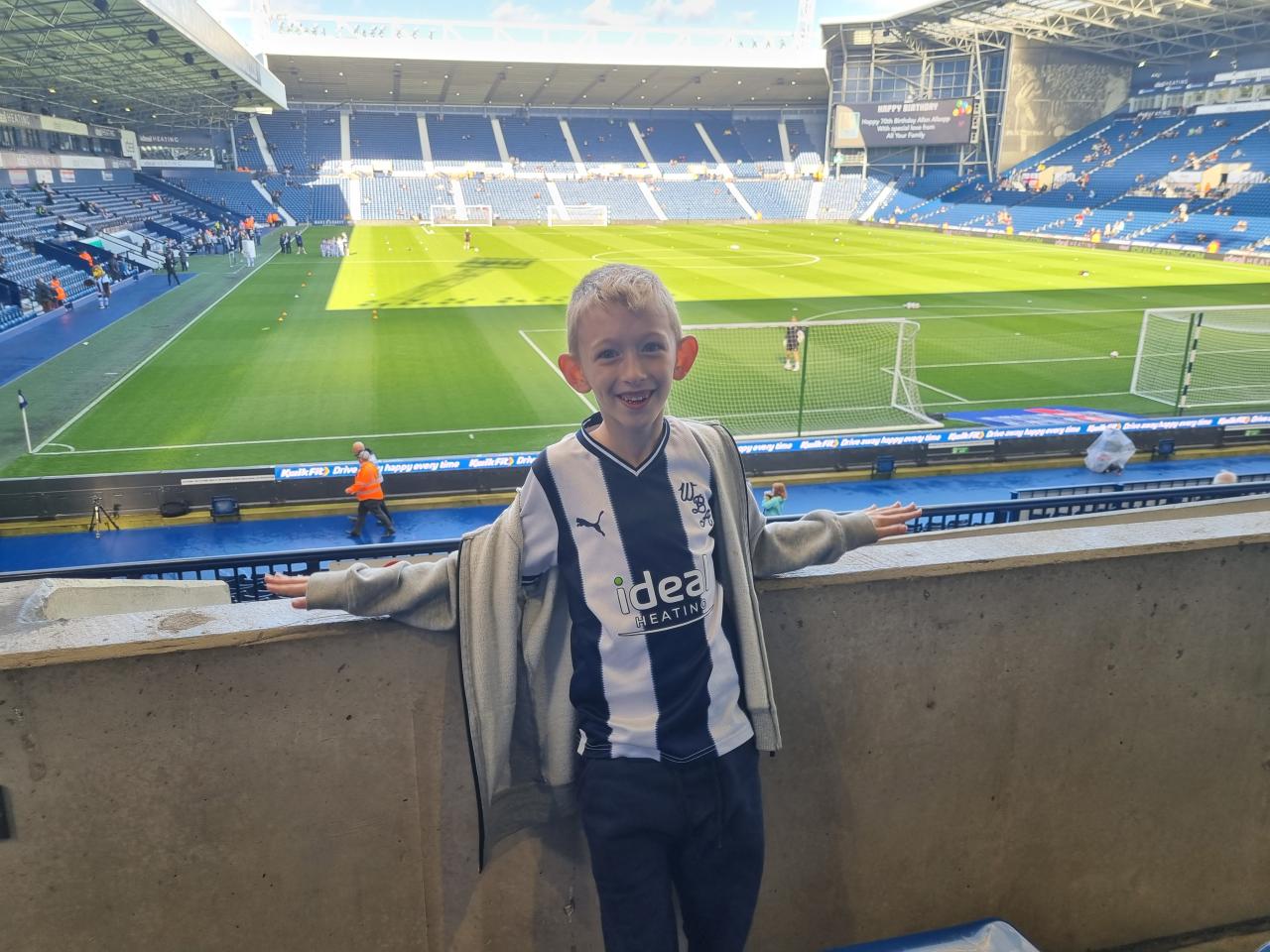 West Bromwich Albion fan photos at The Hawthorns for 125th anniversary