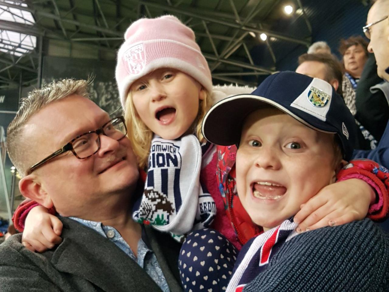 West Bromwich Albion fan photos at The Hawthorns for 125th anniversary