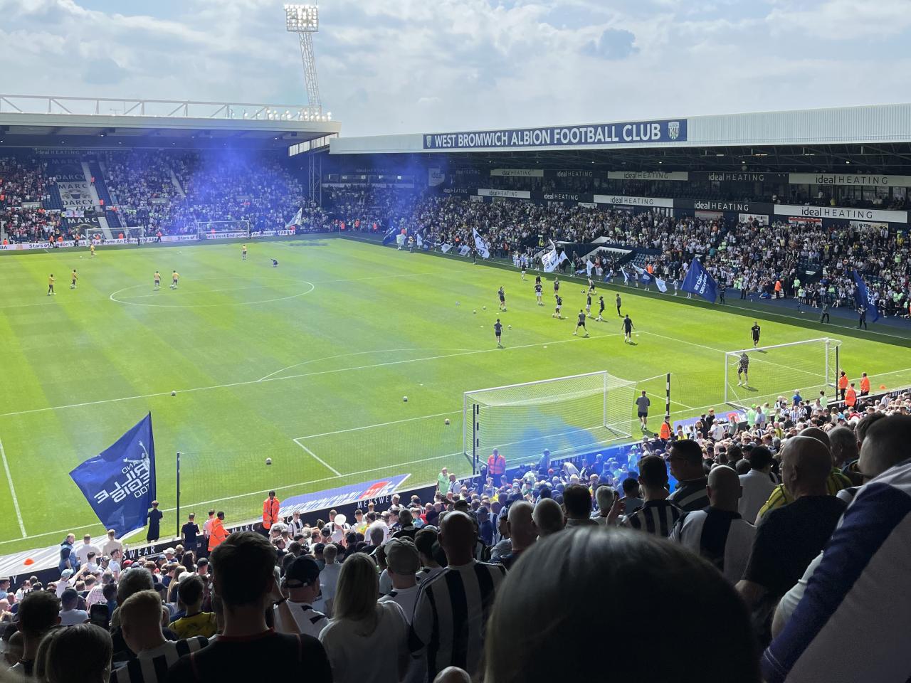 West Bromwich Albion fan photos at The Hawthorns for 125th anniversary