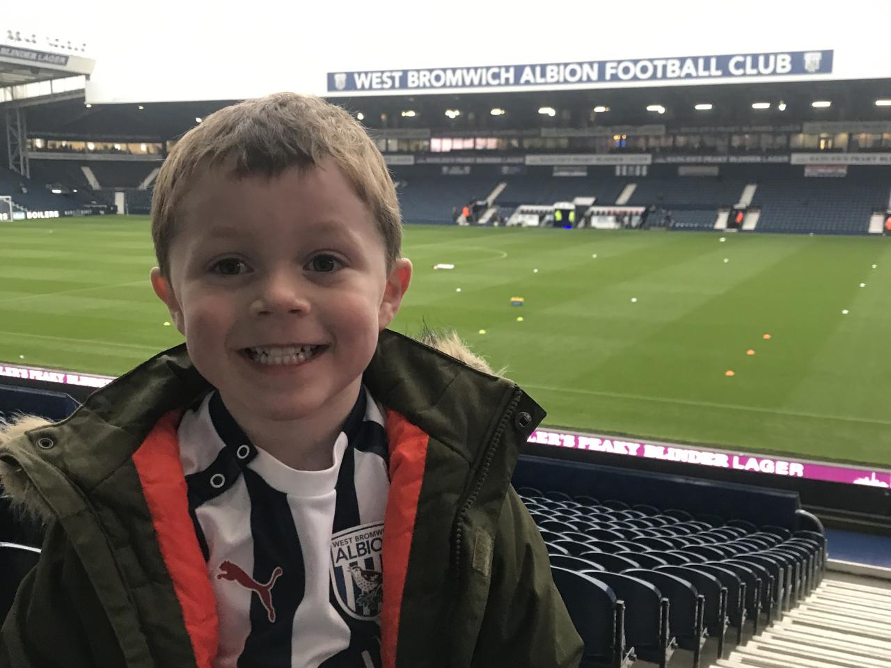 West Bromwich Albion fan photos at The Hawthorns for 125th anniversary
