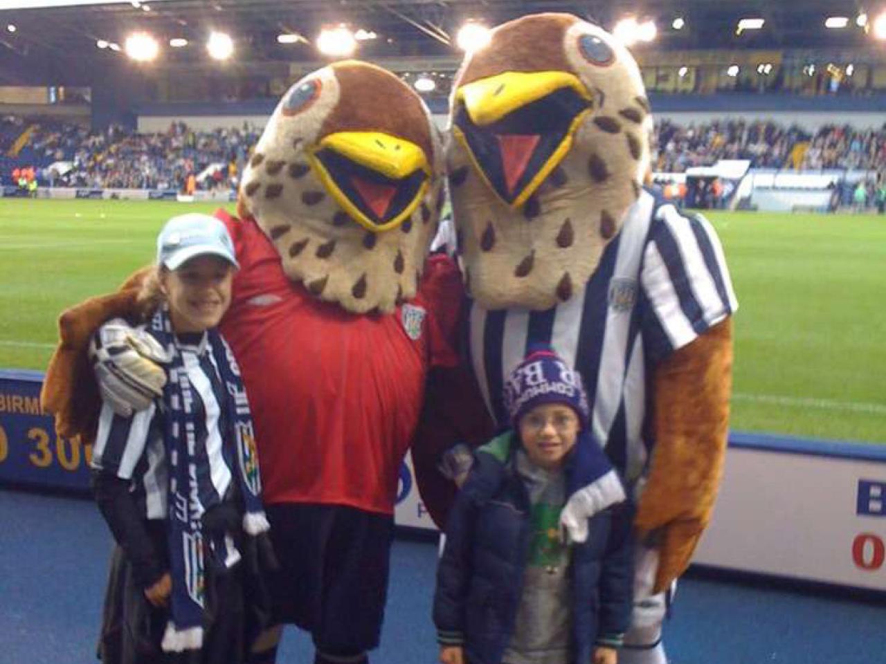 West Bromwich Albion fan photos at The Hawthorns for 125th anniversary