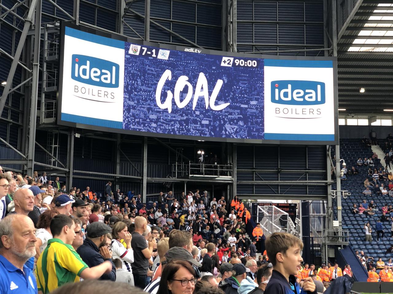 West Bromwich Albion fan photos at The Hawthorns for 125th anniversary