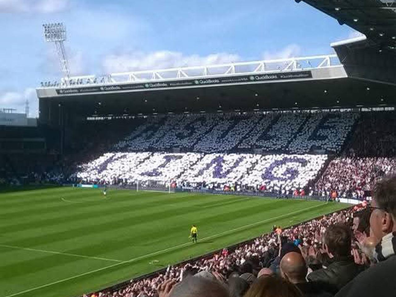 West Bromwich Albion fan photos at The Hawthorns for 125th anniversary
