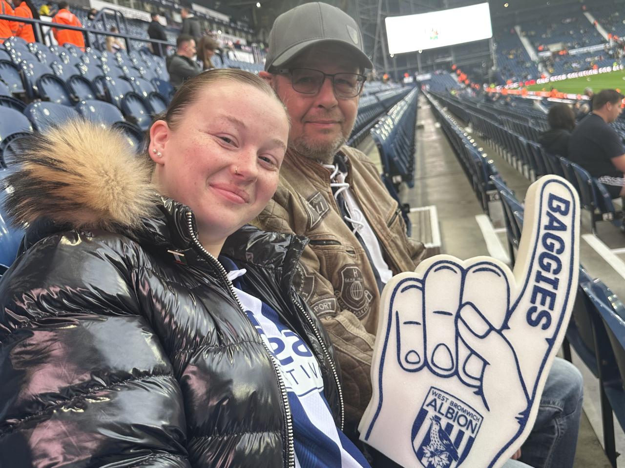 West Bromwich Albion fan photos at The Hawthorns for 125th anniversary
