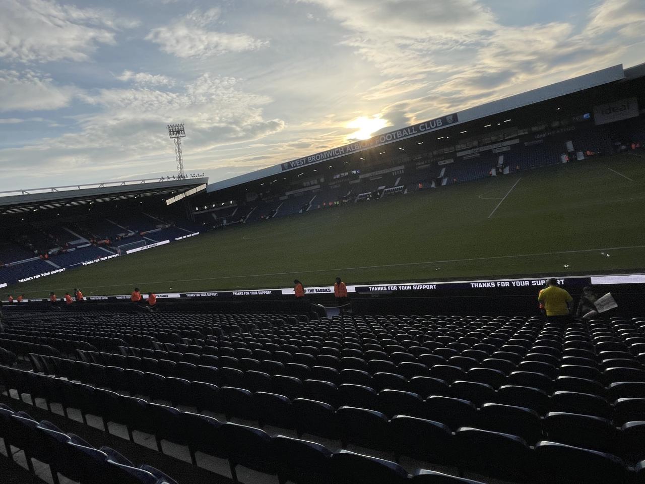 West Bromwich Albion fan photos at The Hawthorns for 125th anniversary