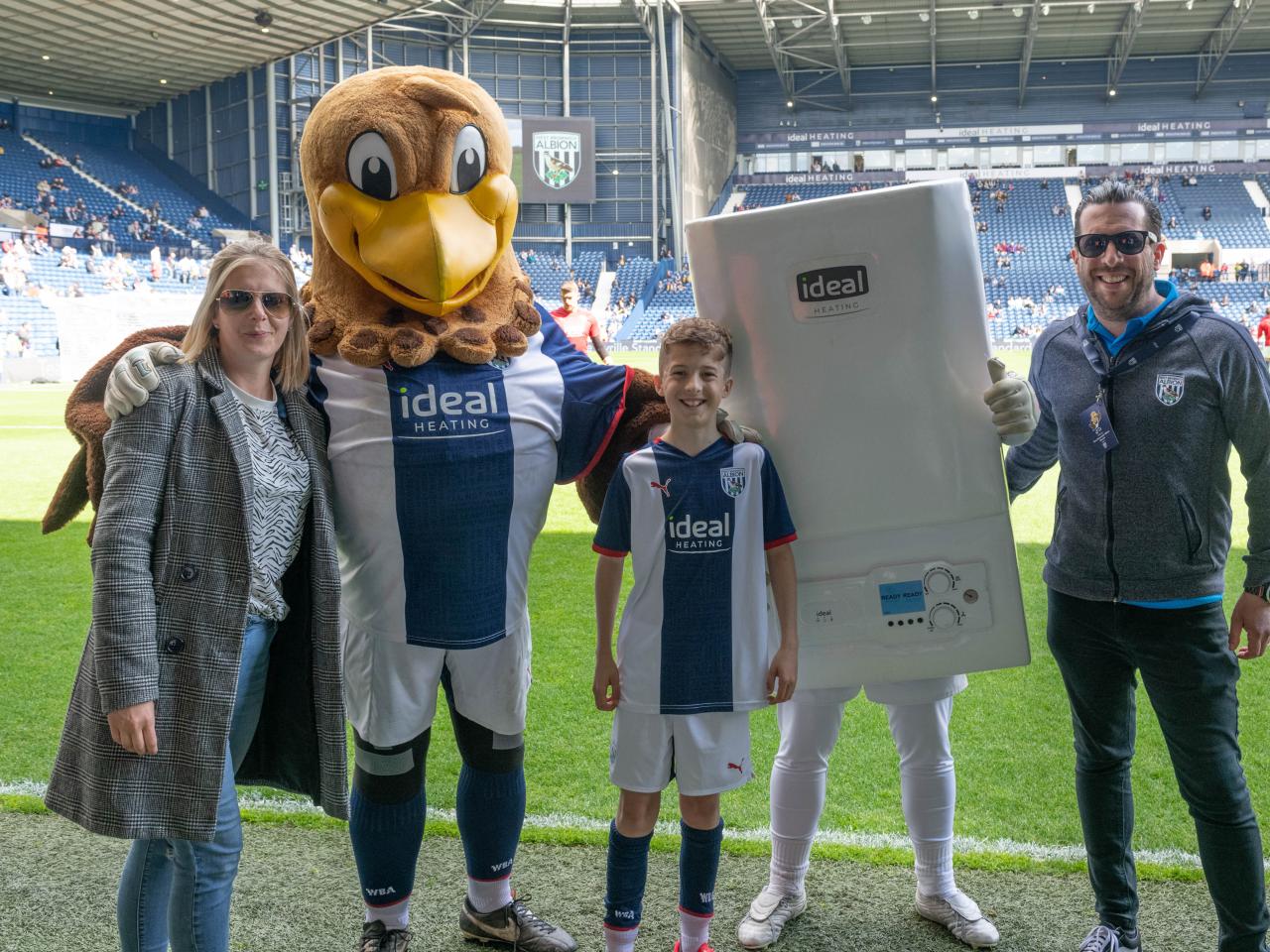 West Bromwich Albion fan photos at The Hawthorns for 125th anniversary