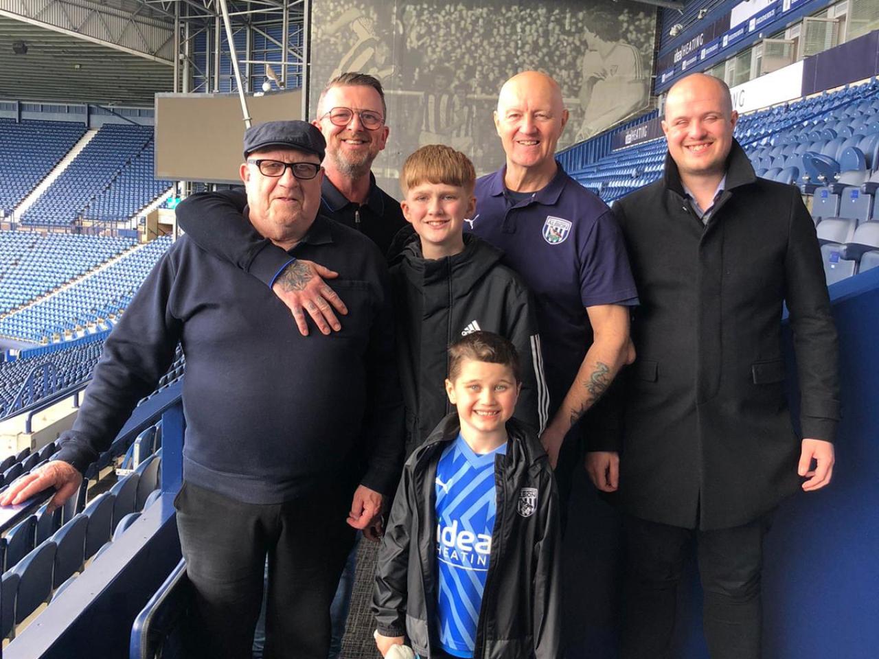 West Bromwich Albion fan photos at The Hawthorns for 125th anniversary