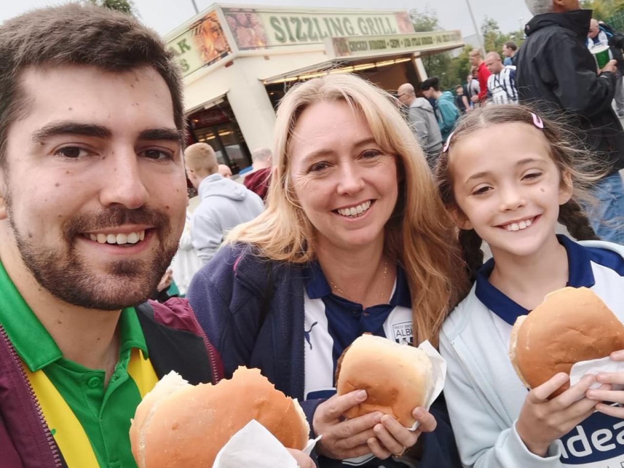 West Bromwich Albion fan photos at The Hawthorns for 125th anniversary