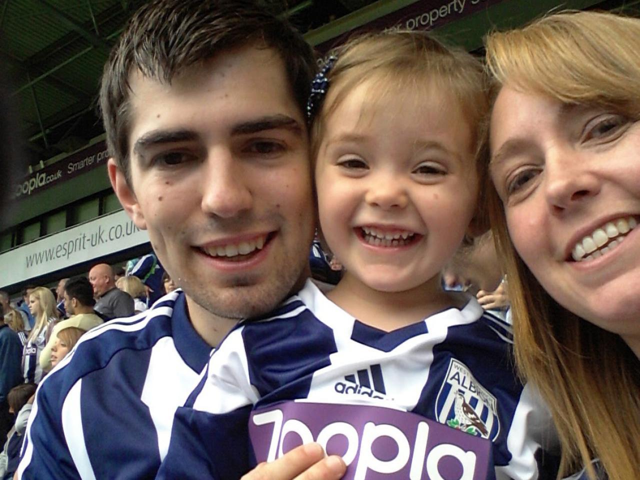 West Bromwich Albion fan photos at The Hawthorns for 125th anniversary