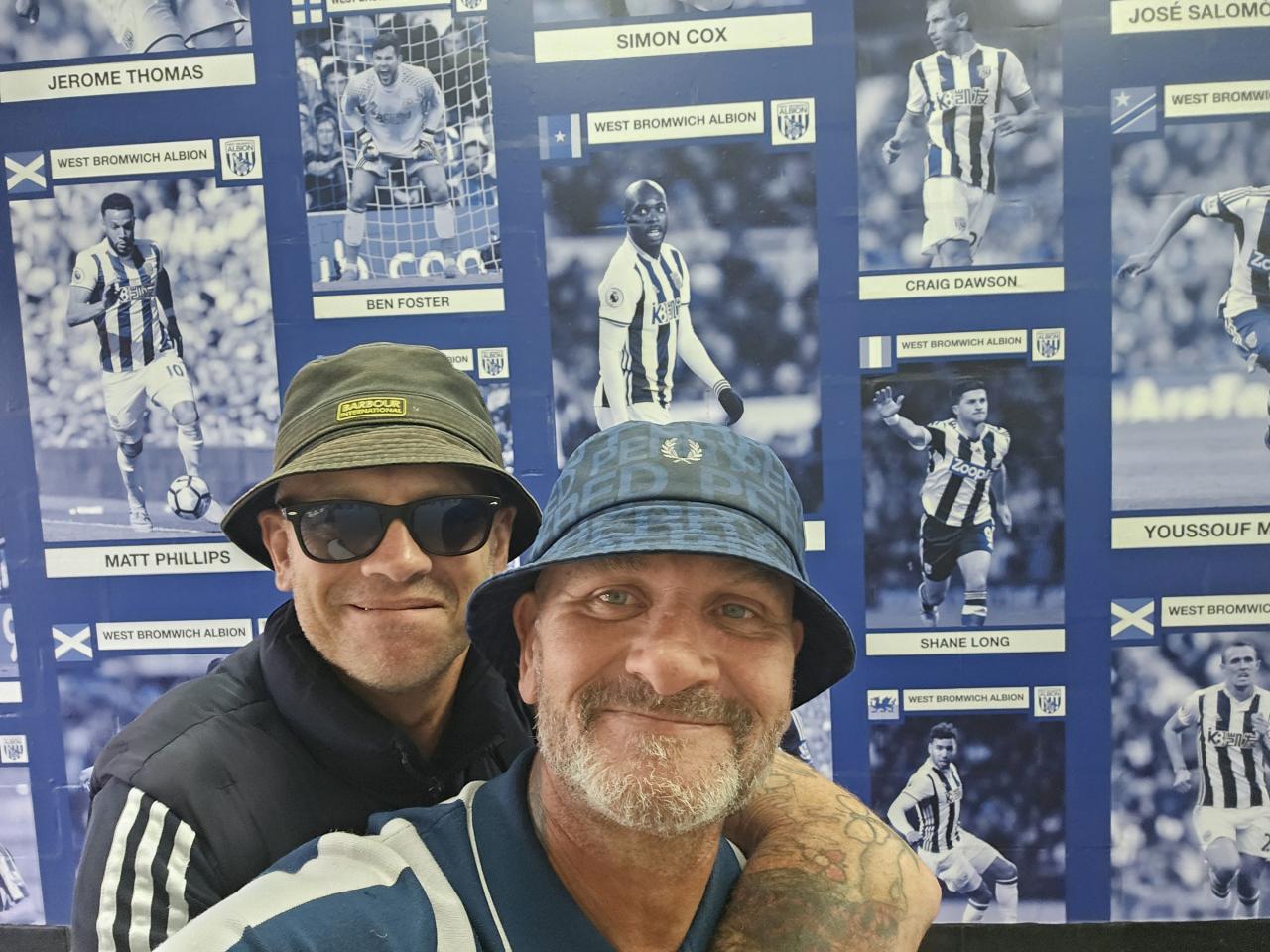 West Bromwich Albion fan photos at The Hawthorns for 125th anniversary