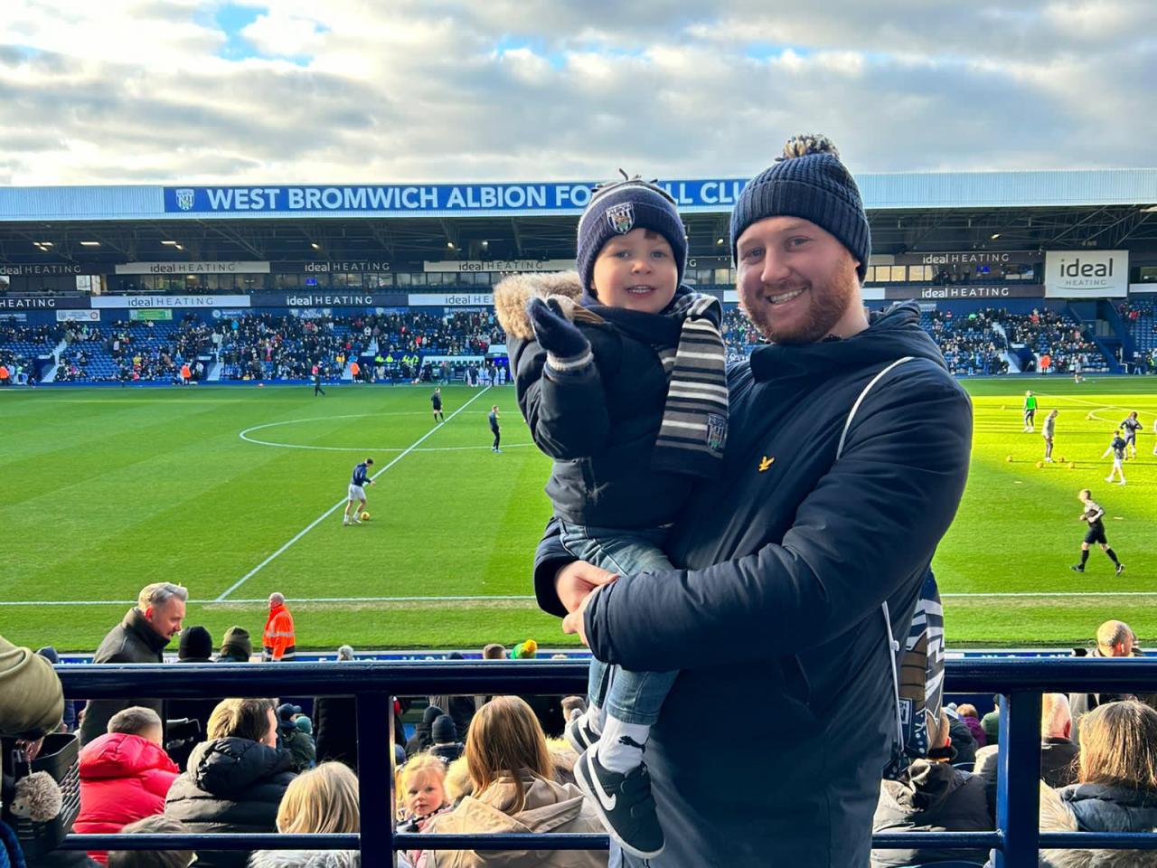 West Bromwich Albion fan photos at The Hawthorns for 125th anniversary