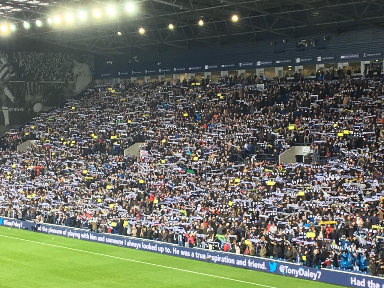 West Bromwich Albion fan photos at The Hawthorns for 125th anniversary