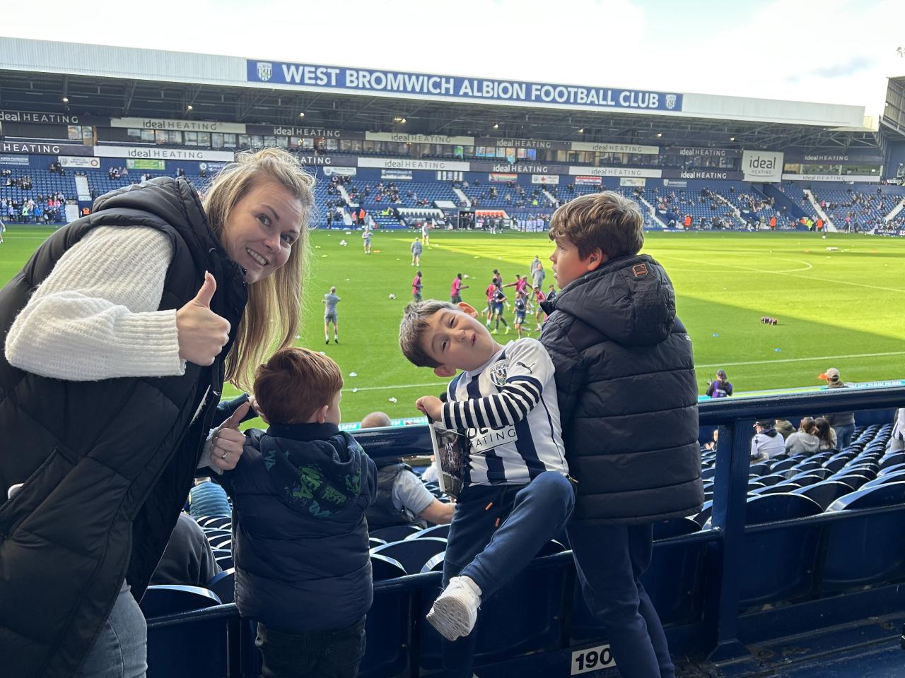 West Bromwich Albion fan photos at The Hawthorns for 125th anniversary