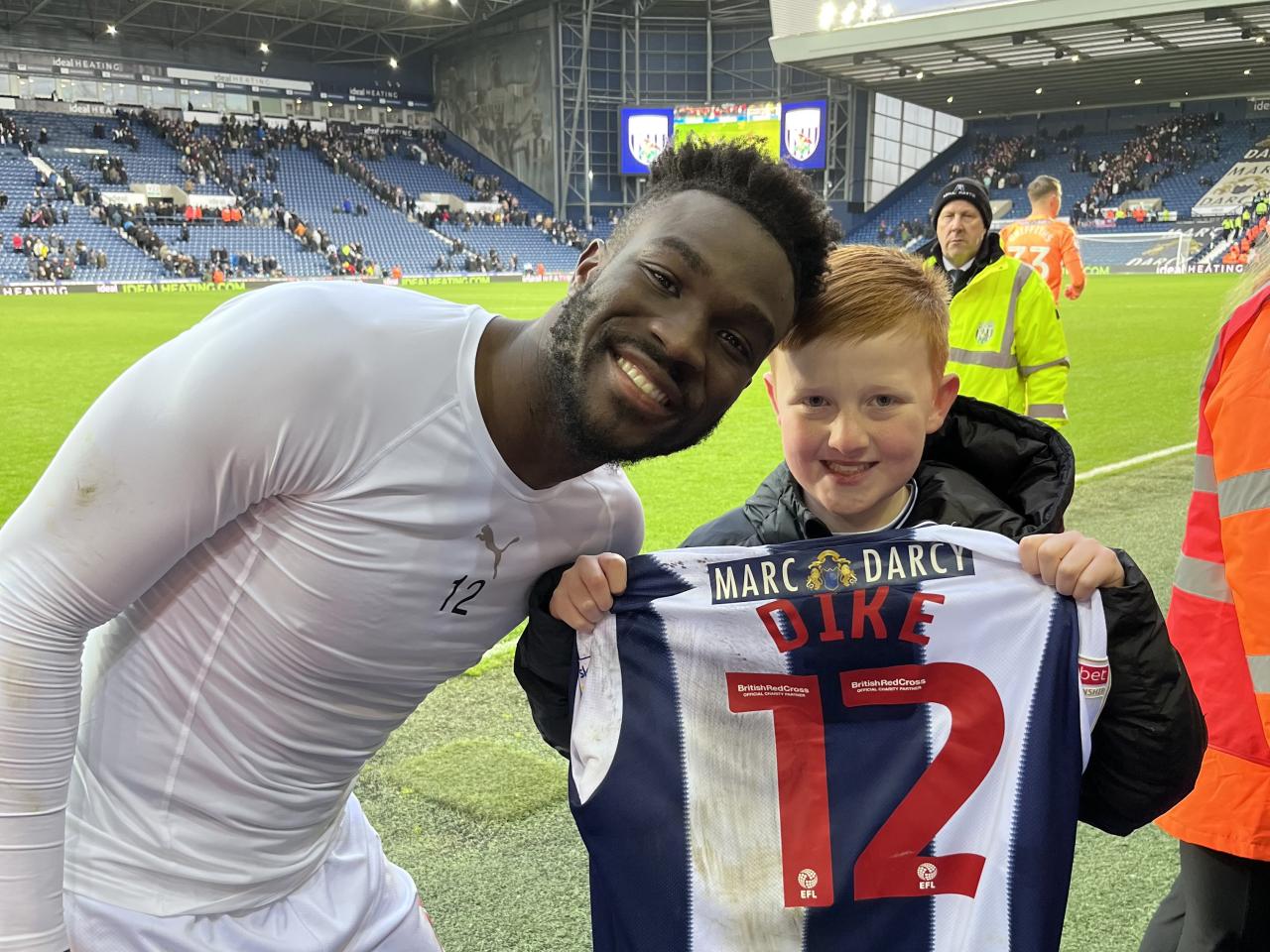 West Bromwich Albion fan photos at The Hawthorns for 125th anniversary
