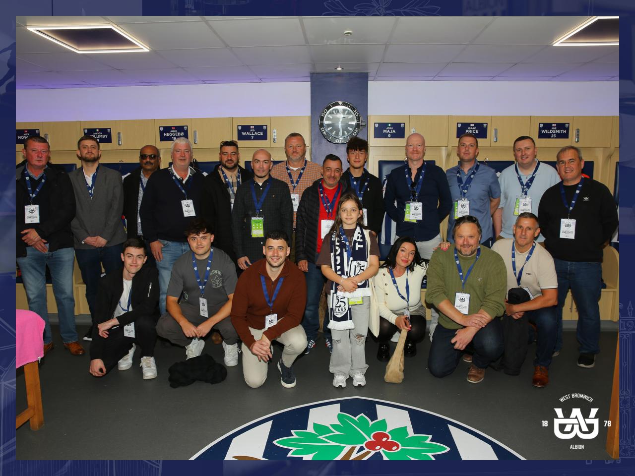 Be in the Dressing Room Pre-game