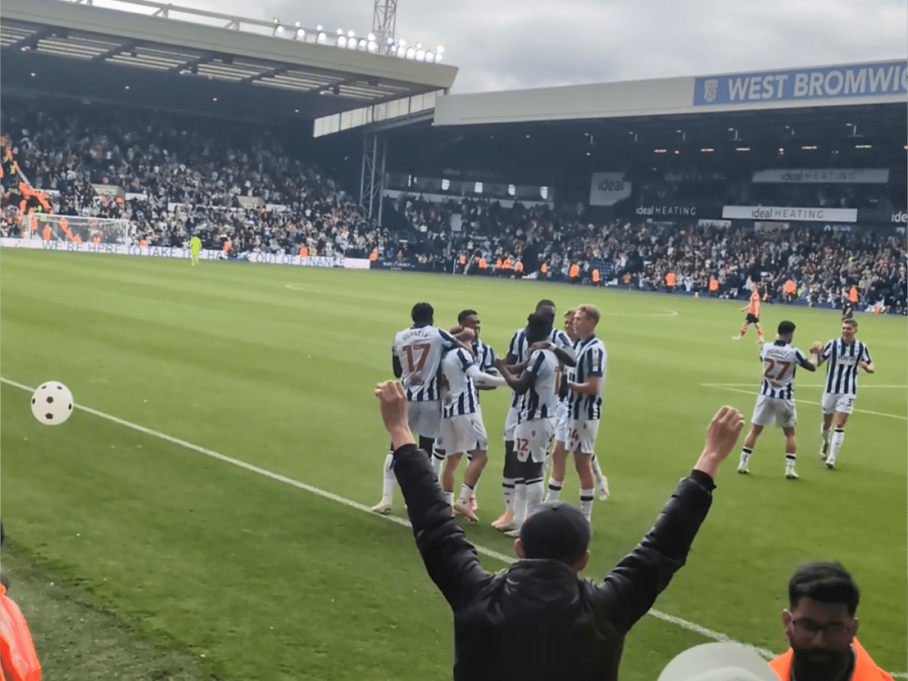 West Bromwich Albion fan photos at The Hawthorns for 125th anniversary