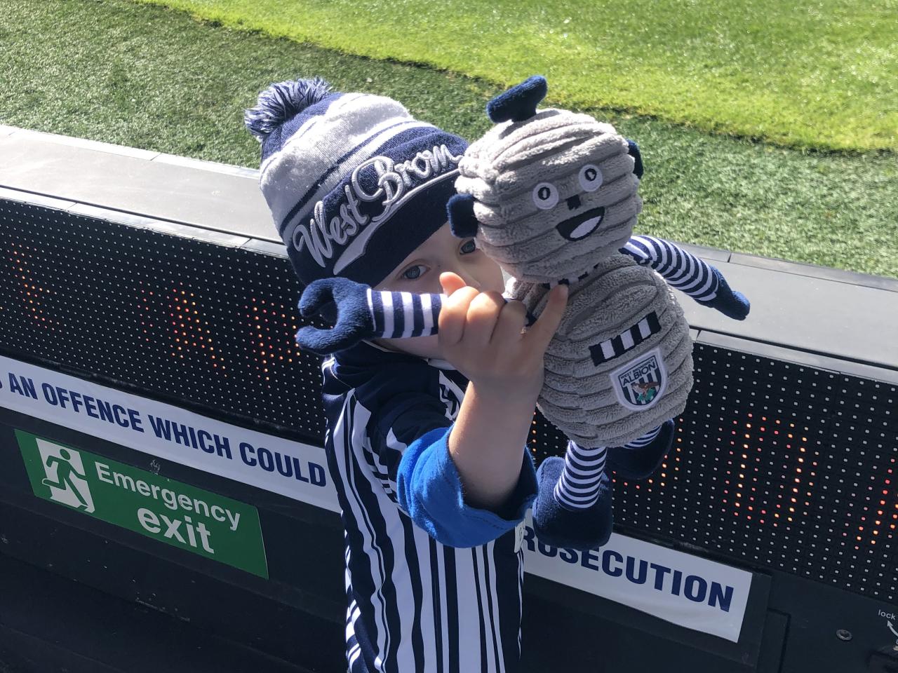 West Bromwich Albion fan photos at The Hawthorns for 125th anniversary