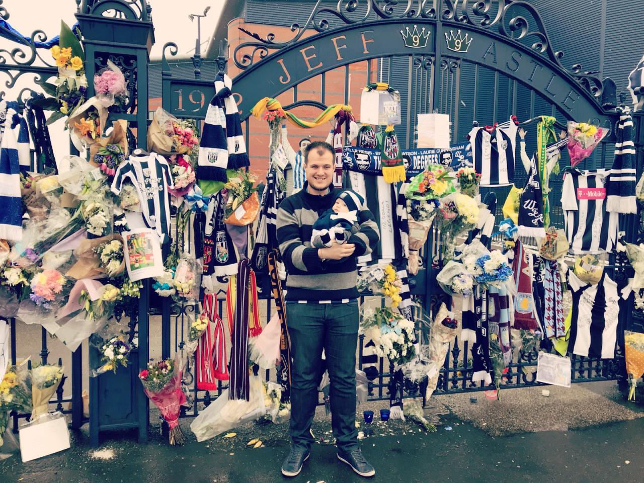 West Bromwich Albion fan photos at The Hawthorns for 125th anniversary