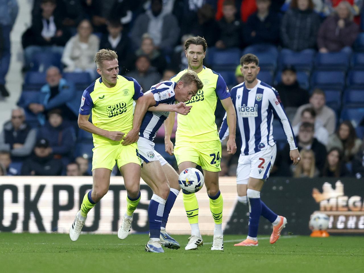 Aune Heggebø in action against PNE