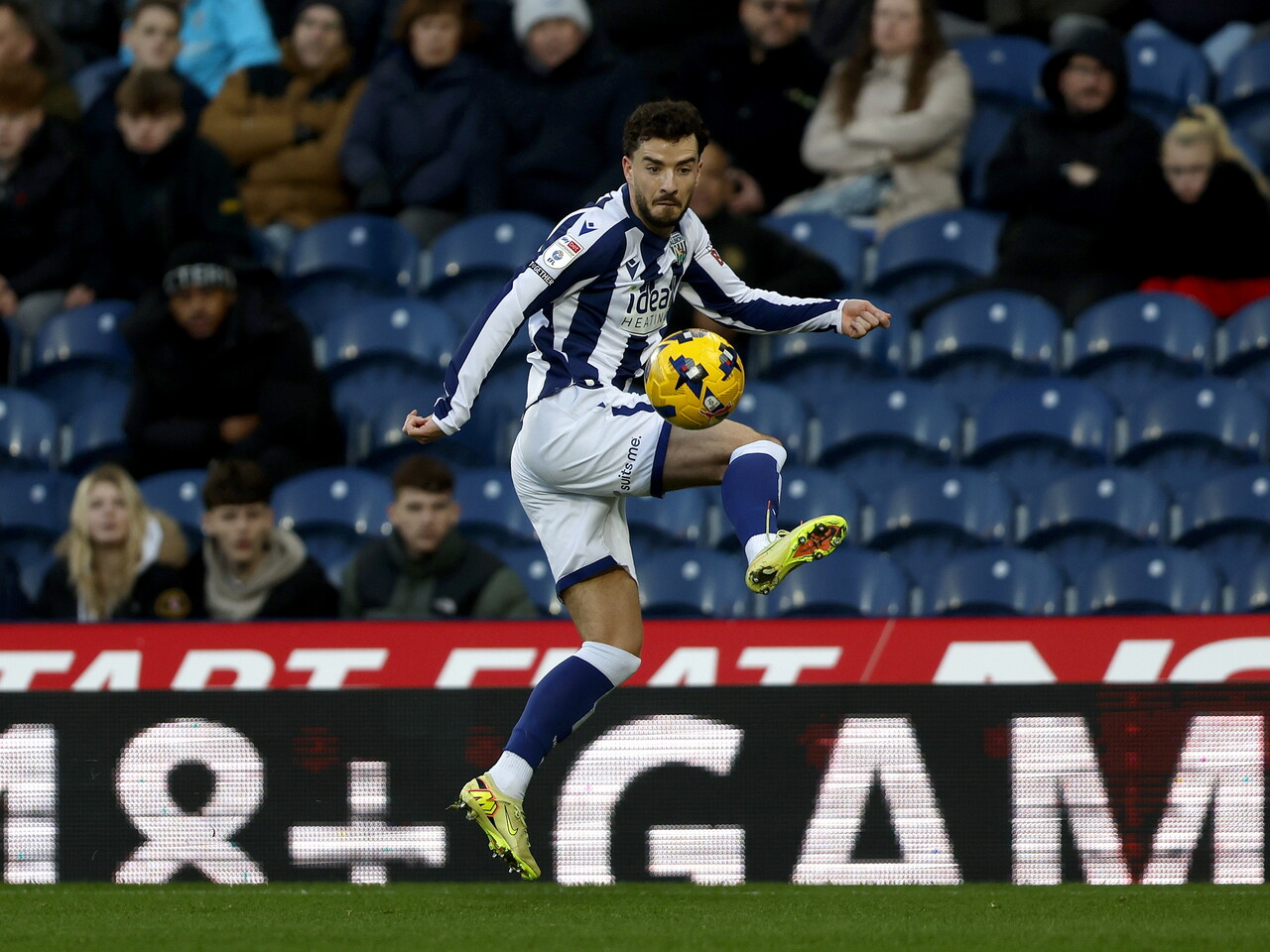 Mikey Johnston on the ball against Swansea