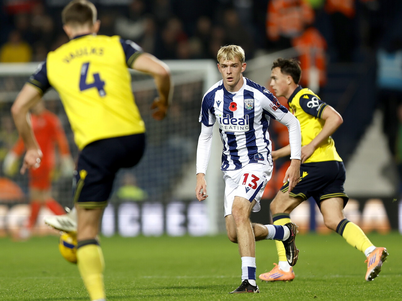 Toby Collyer on the ball against Oxford 