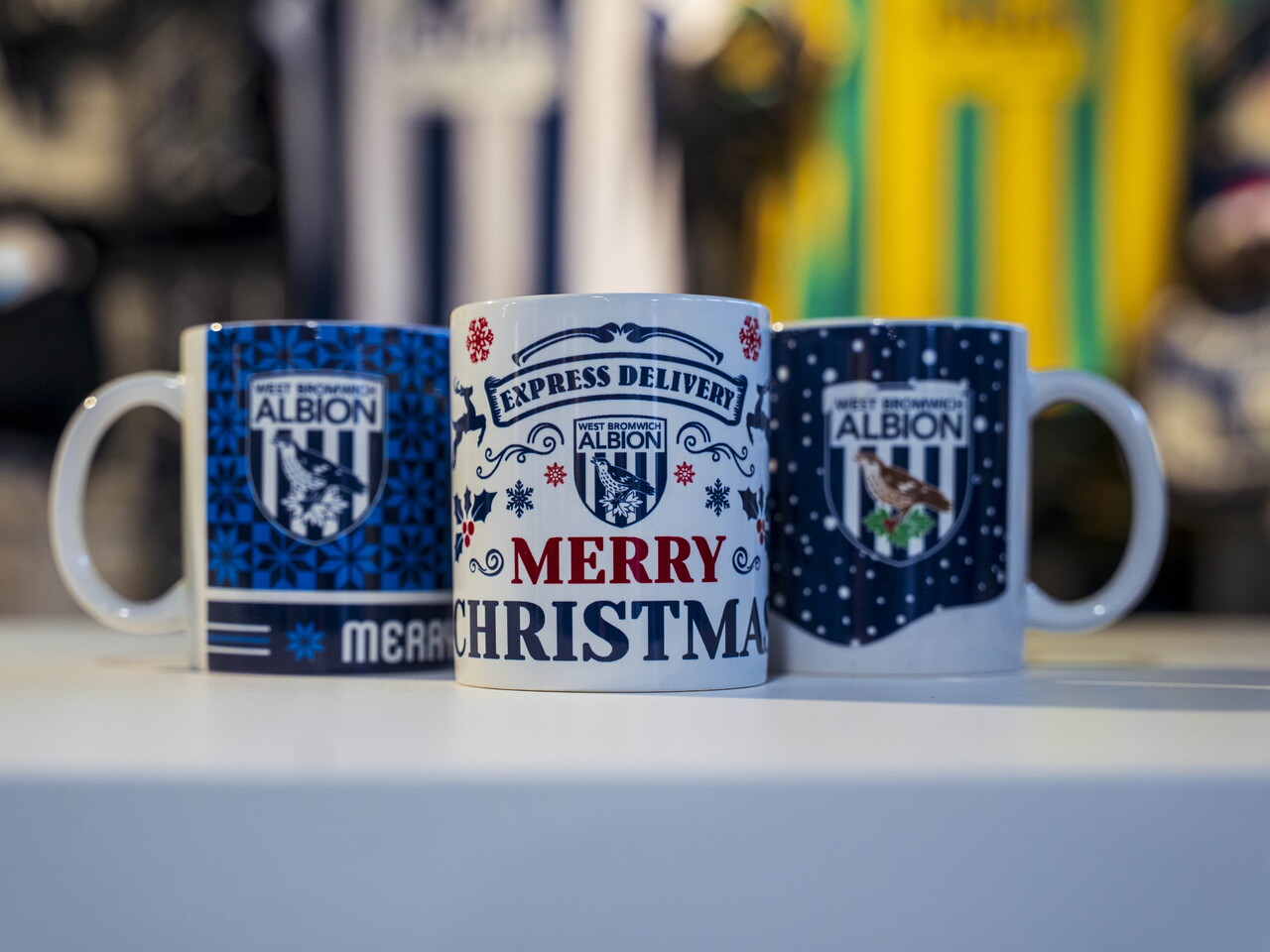 A general photo of the Albion Alcove club shop in West Bromwich