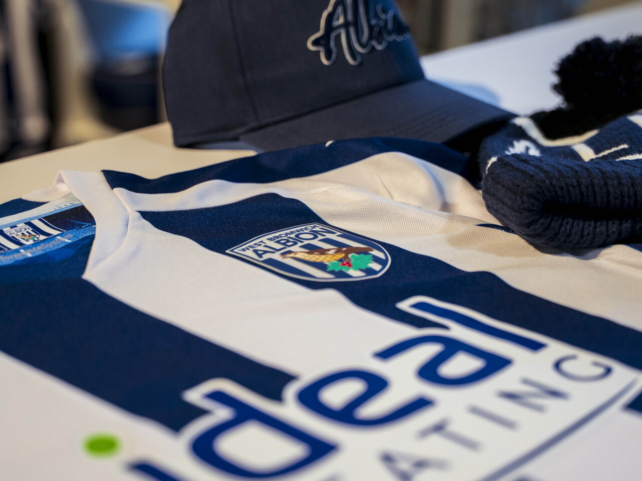 A general photo of the Albion Alcove club shop in West Bromwich