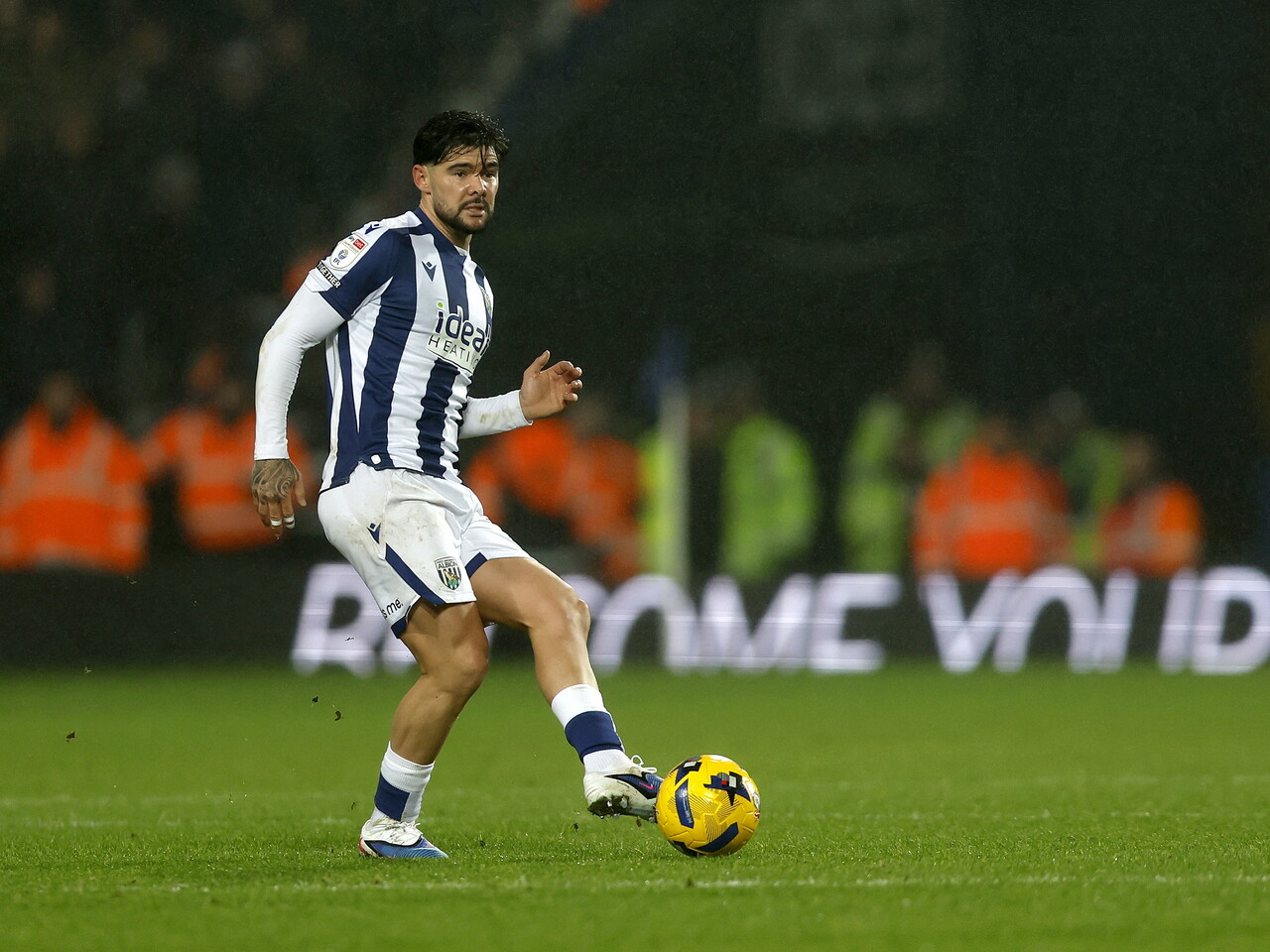 Alex Mowatt on the ball against QPR 