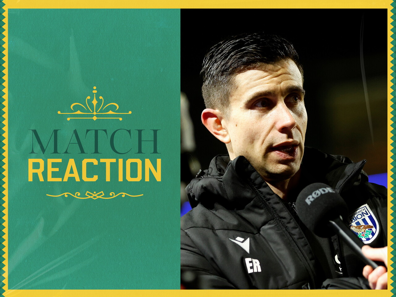 Eric Ramsay | 10 interesting facts about our new Head Coach | West ...