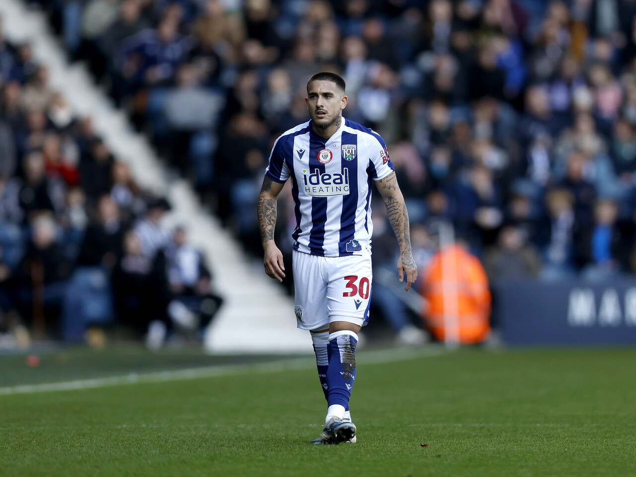 Danny Imray in action against Hull