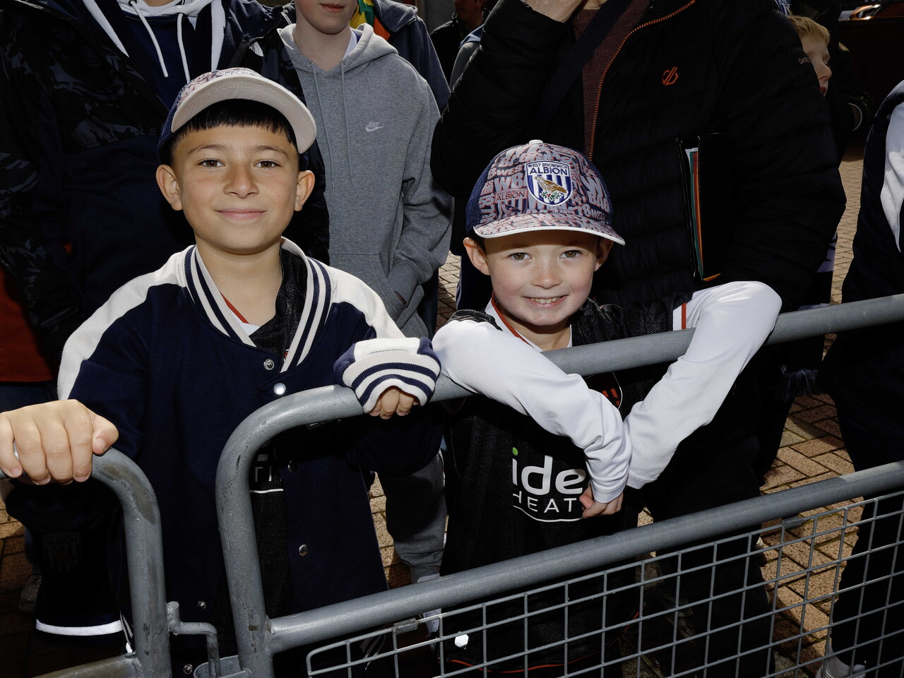 Albion fans at Blackburn