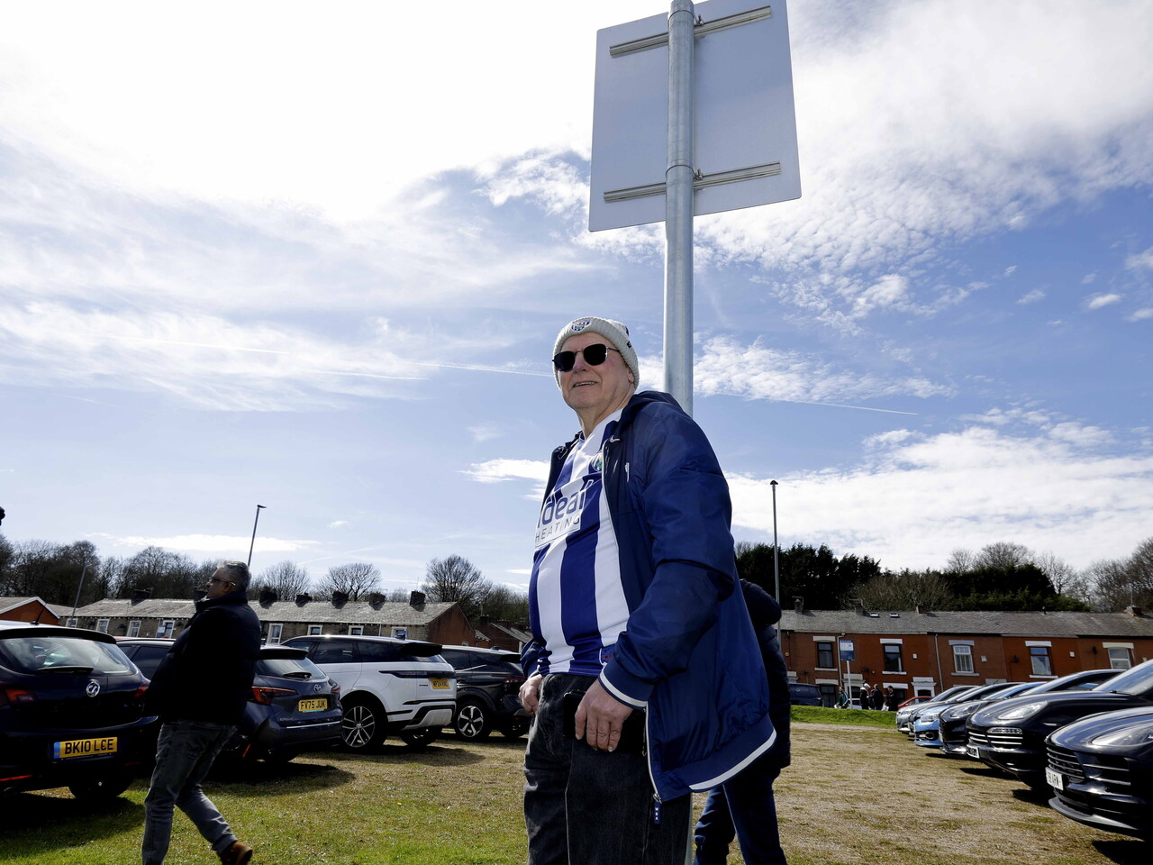 Albion fans at Blackburn