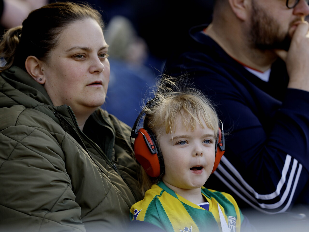 Albion fans at Blackburn