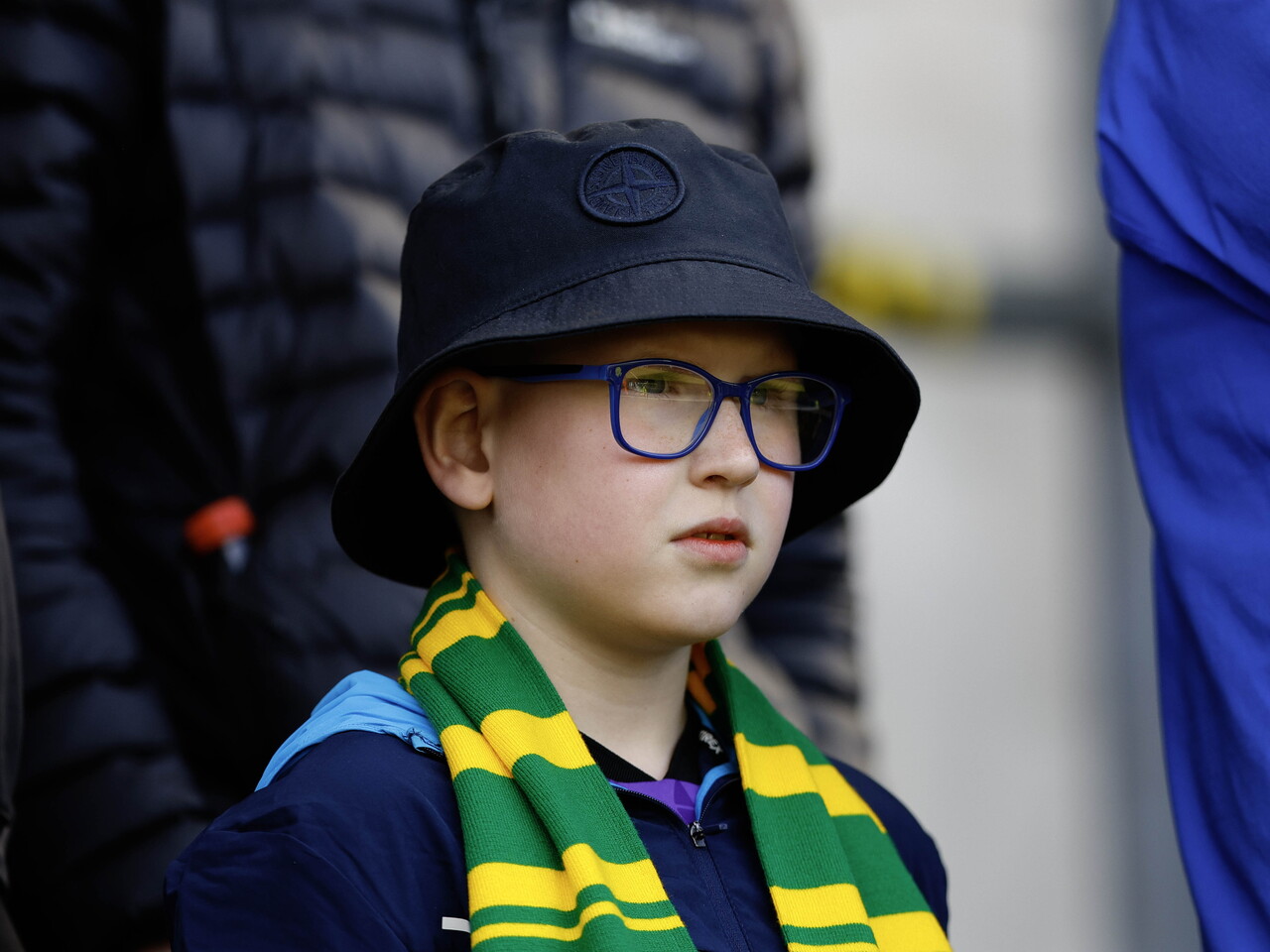 Albion fans at Blackburn