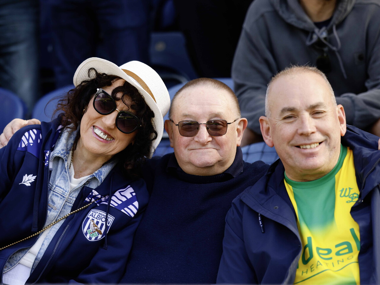 Albion fans at Blackburn