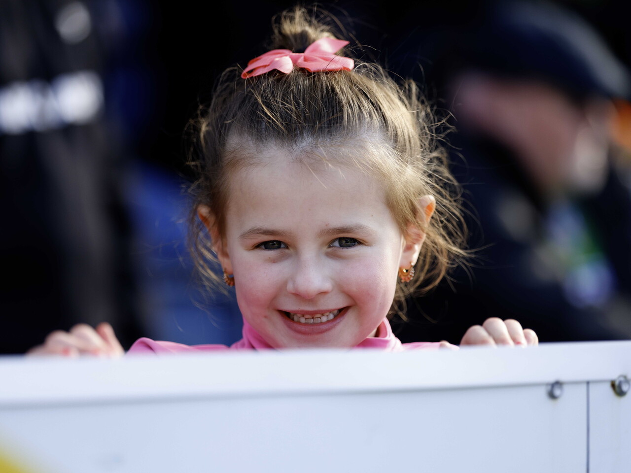 An Albion fan at Blackburn