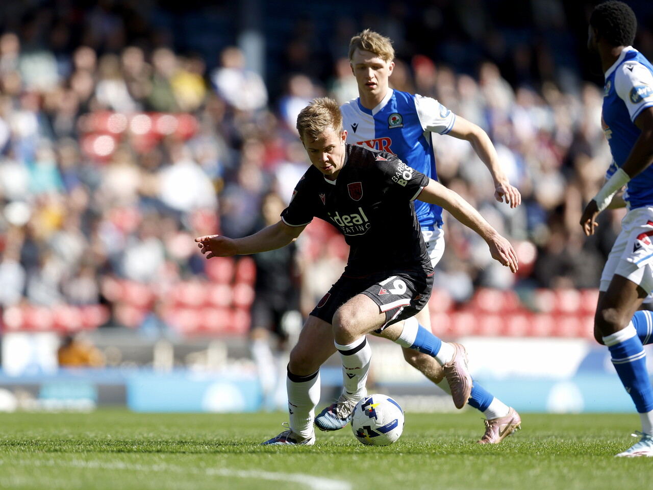 Aune Heggebo against Blackburn
