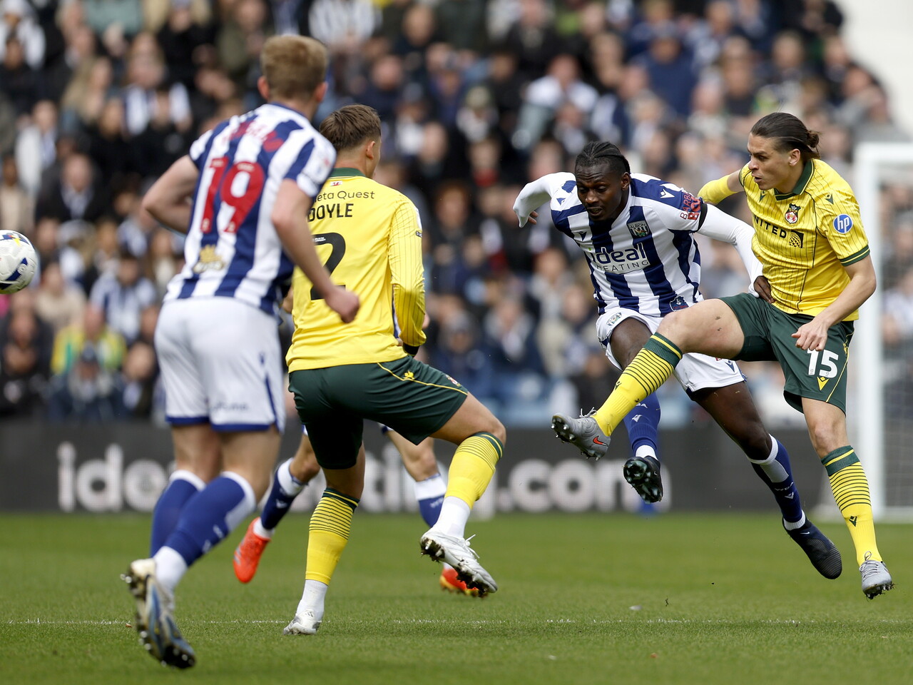 Ousmane Diakite against Wrexham