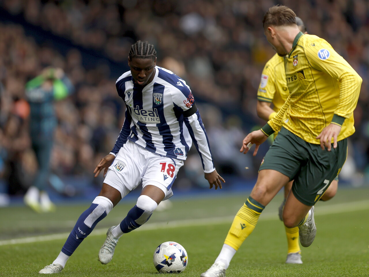 Jamaldeen Jimoh-Aloba against Wrexham