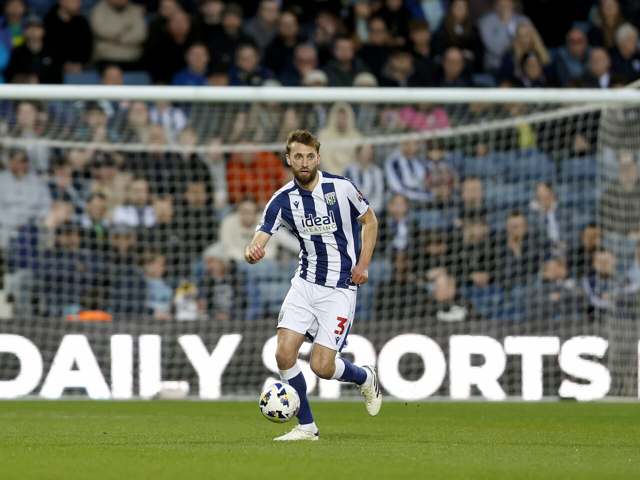 Nat Phillips on the ball against Watford