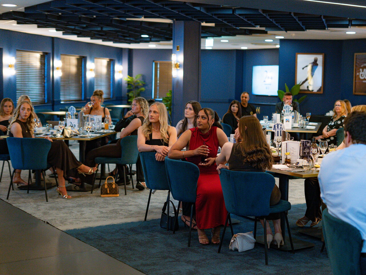 Albion Women enjoying their 25/26 awards night.