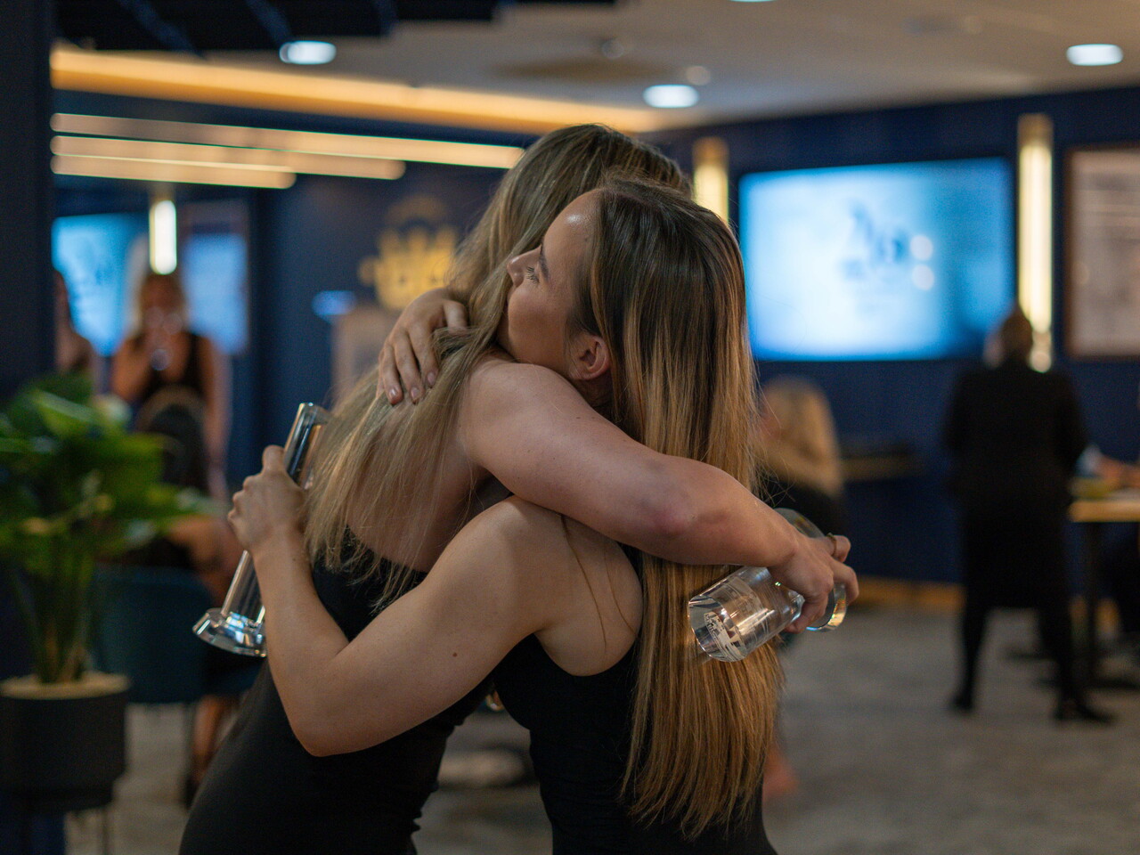 Albion Women enjoying their 25/26 awards night.