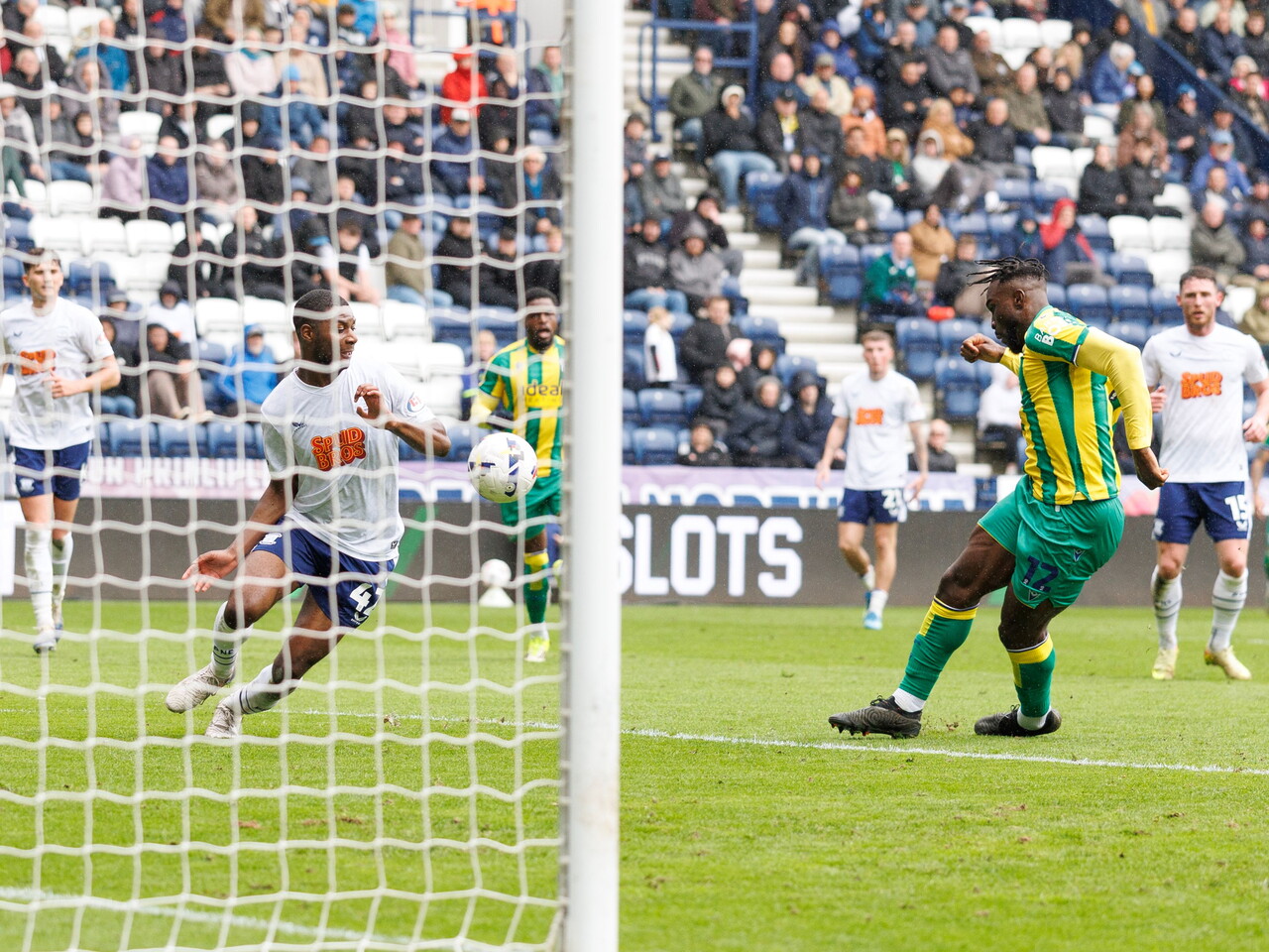 Daryl Dike scores against Preston
