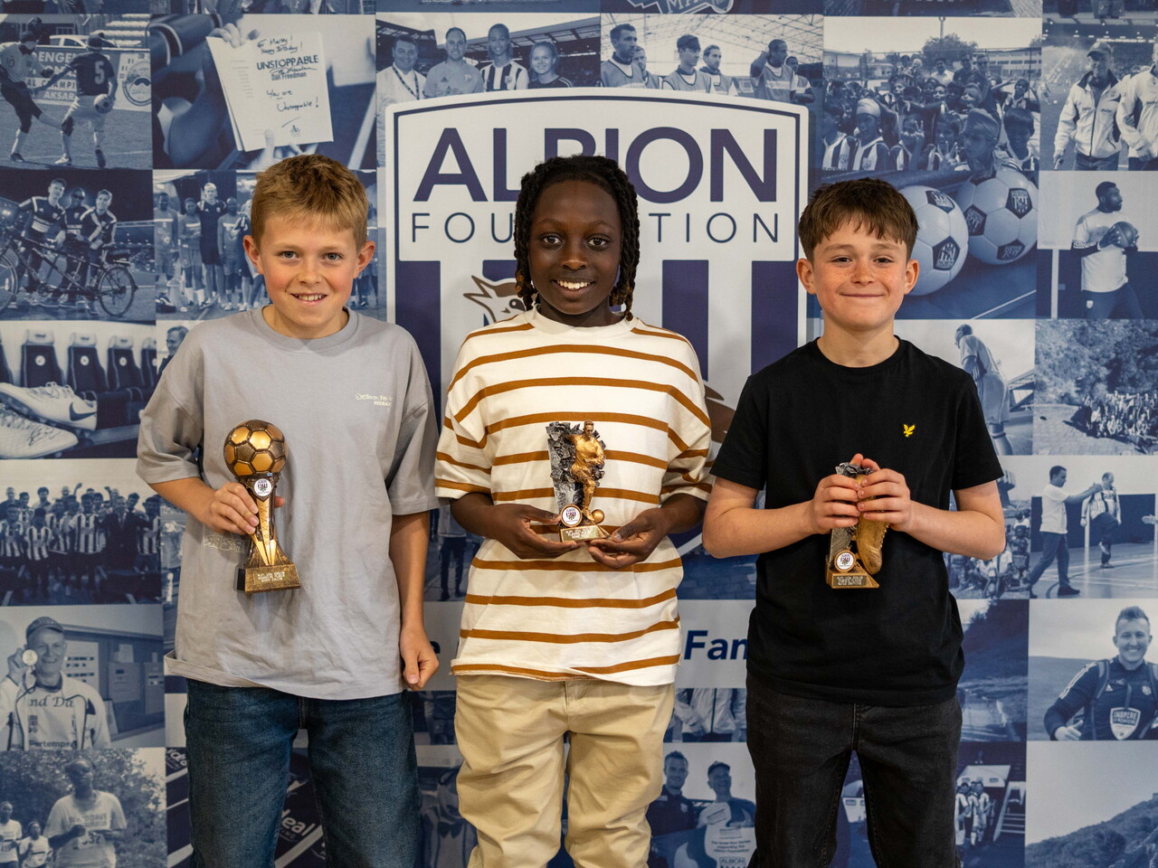 Three MJPL individual award winners